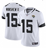 Nike Jaguars 15 Gardner Minshew II White Vapor Untouchable Limited Jersey Dzhi,baseball caps,new era cap wholesale,wholesale hats
